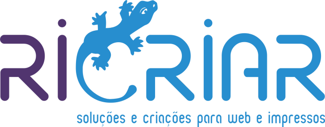 logo ricriar agência web e impressos