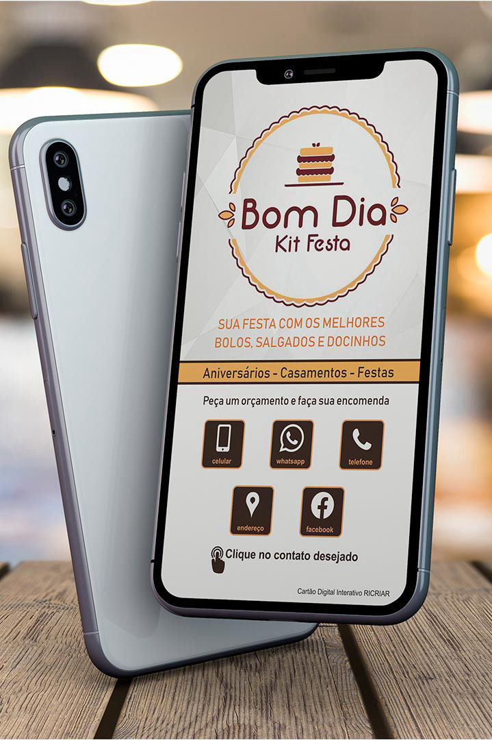 cartao de visita digital bom dia kit festa fazenda rio grande
